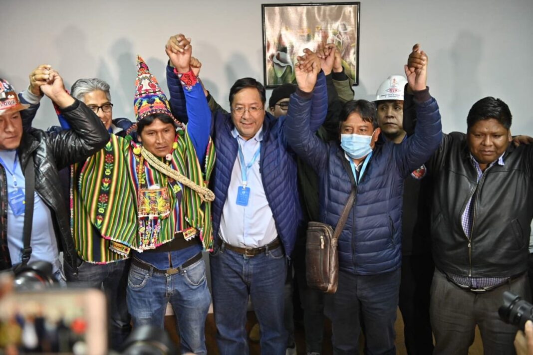 Elecciones de Bolivia Gana el MAS en primera vuelta