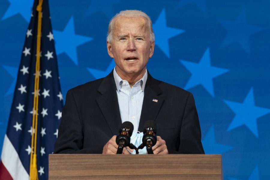 Joe Biden dio el último paso hacia una victoria Pensilvania se tiñe de azul