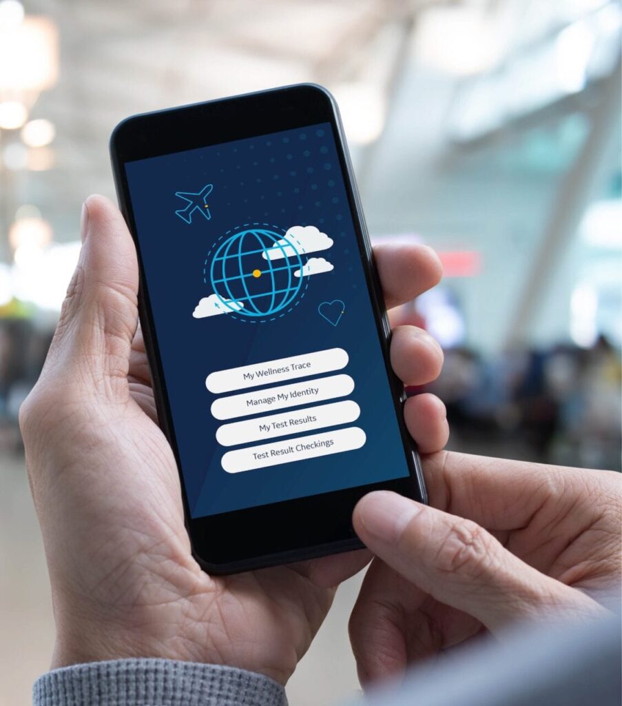 El piloto de "Wellness Trace App" ya está siendo probado en el Aeropuerto de Albany en NY. Usará la tecnología blockchain. Fuente: Aviation Today