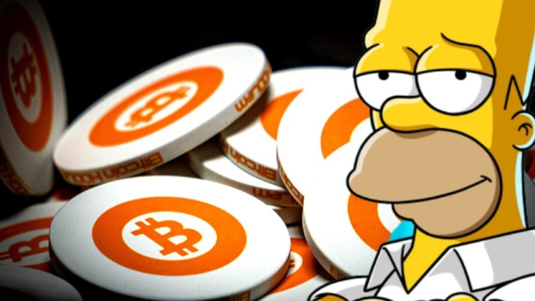 Los Simpson predicen el futuro de Bitcoin