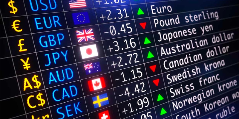 Mercado Forex Cómo han evolucionado las principales divisas en el último mes