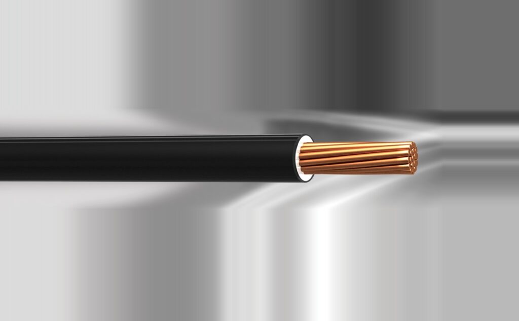 El cable principal THW de 7 puntas, es uno de los materiales indispensables para armar el tendido eléctrico de una mini granja de minería de Bitcoin. Fuente: Euroeléctrica