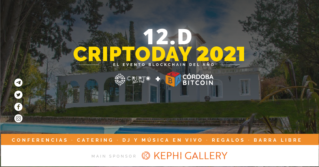 El 12 de diciembre se realizará el CryptoDay 2021 en Córdoba, Argentina