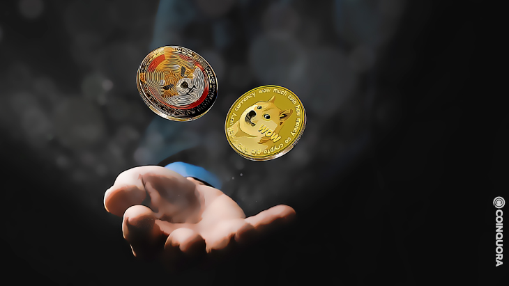 Las dos gigantes de las cripto memes, Dogecoin y Shiba Inu, se encuentran en los puestos 10 y 11 respectivamente en capitalización de mercado. Fuente: Criptodivisas.net