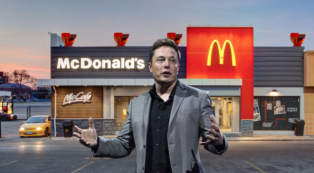 Elon Musk sugiere a McDonald’s aceptar Dogecoin