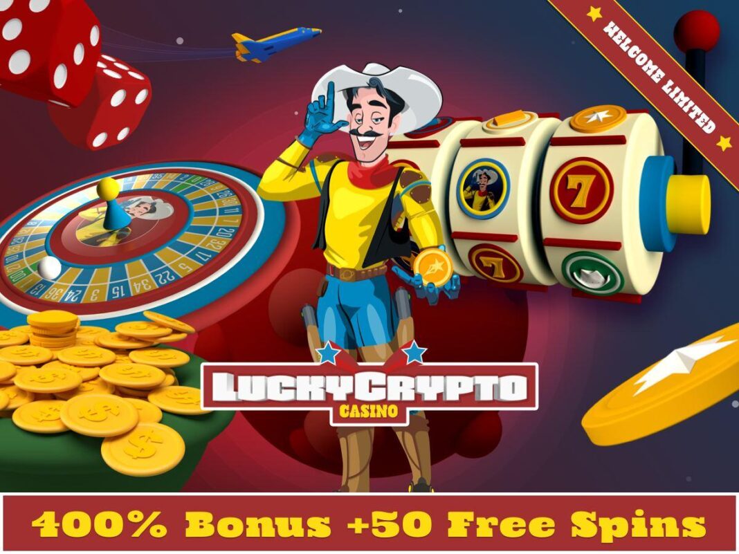 LuckyCrypto lanza un bono de depósito del 400% y 50 giros gratis para usuarios de todo el mundo