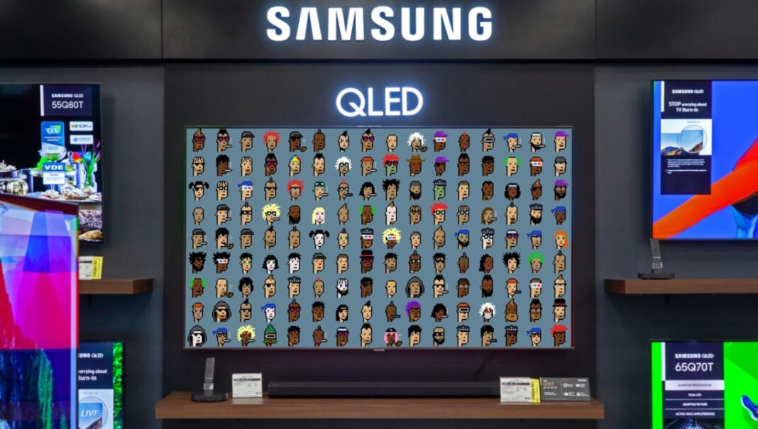 Samsung anunció que sus Smart TVs tendrán una plataforma NFT