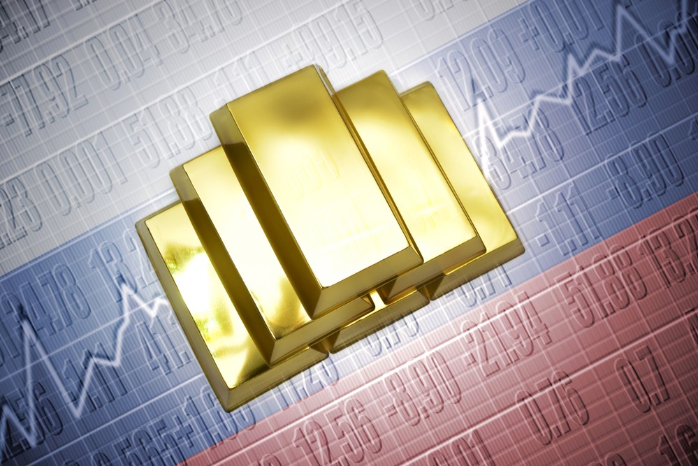 Ciudadanos de Rusia continúan demandando oro y, por ello, el Banco Central detiene las compras de los bancos